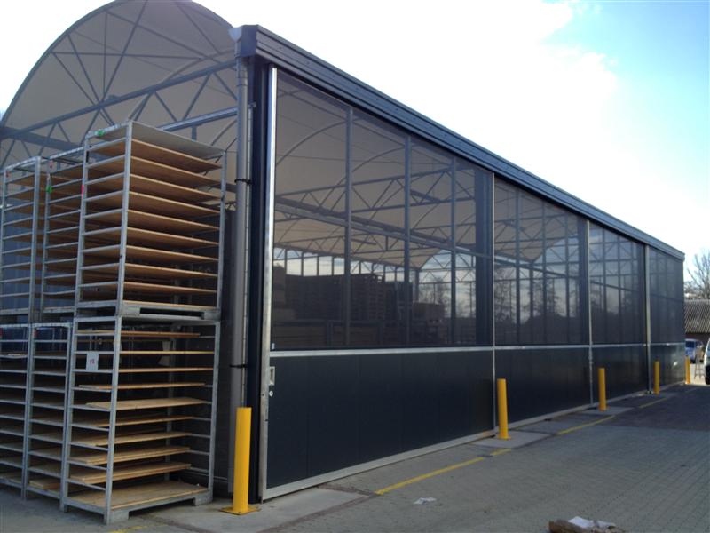 Industrielle Überdachung  