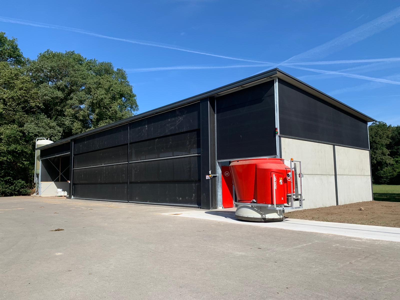 Modulare Futterküche in Gelderland (NL)