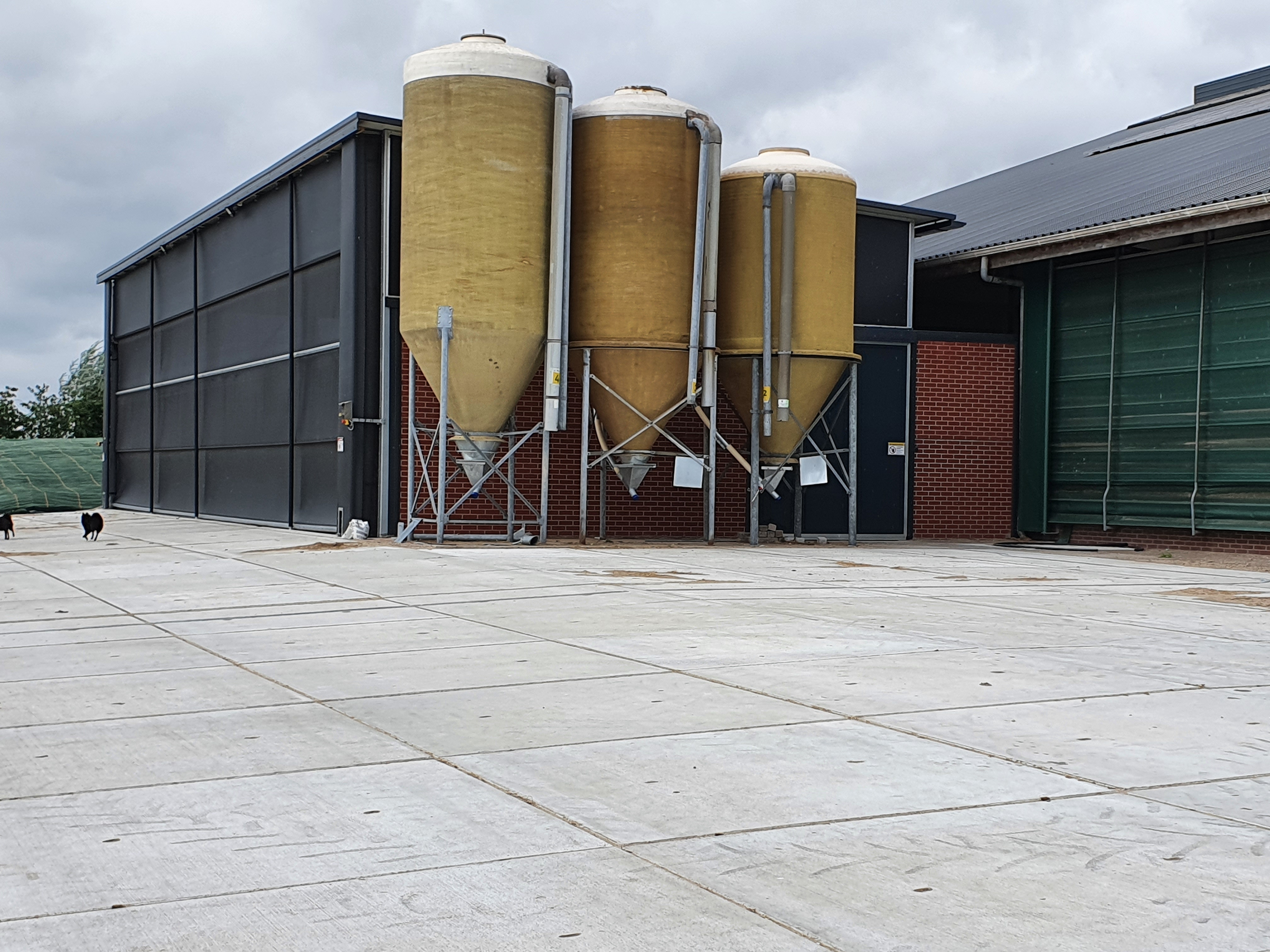 Geliefert Modulare Futterküche in Schipluiden (NL)