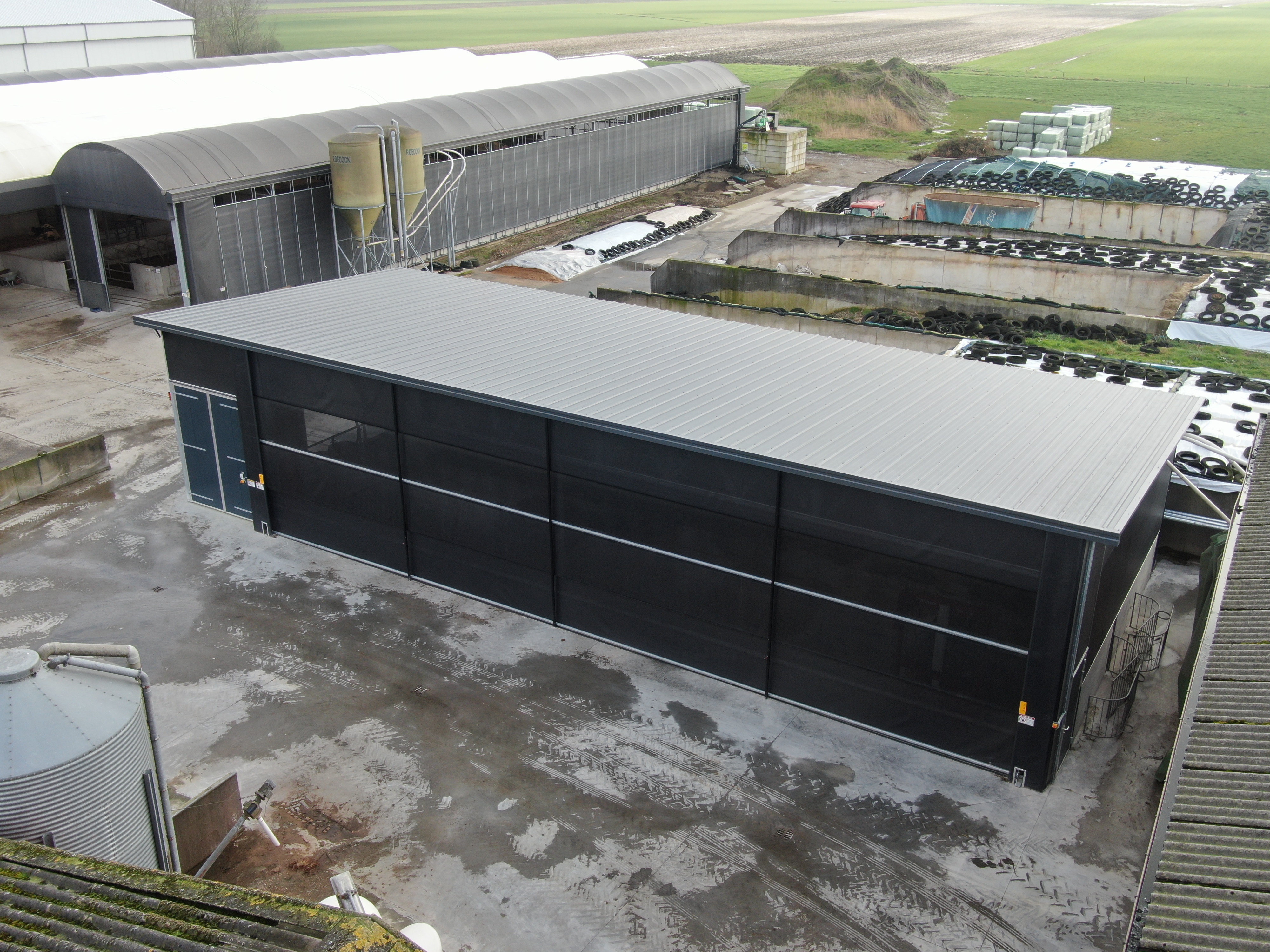 Modulare Futterküche in Belgien 