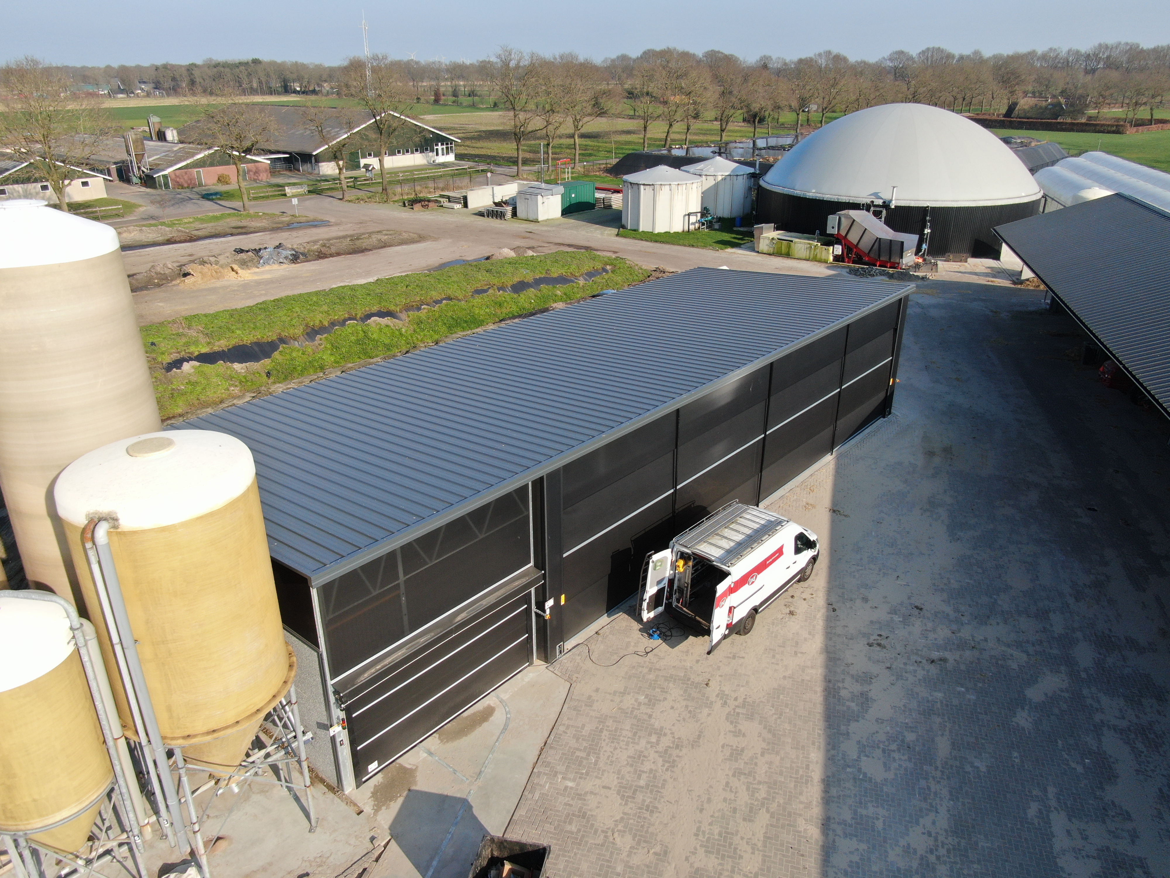 Modulare Futterküche Future Farm in Lutten (NL)