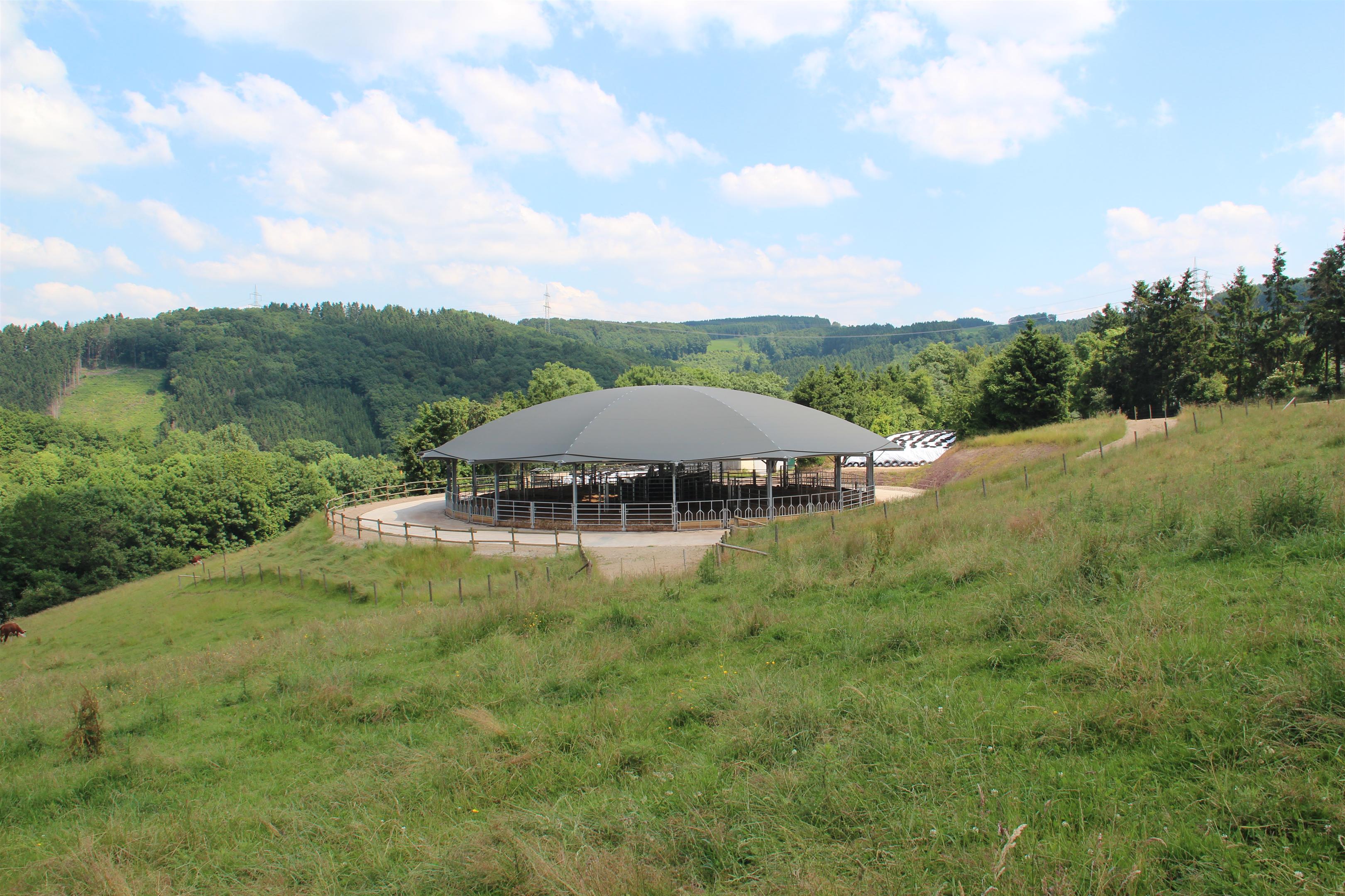 Erste Roundhouse in Deutschland gebaut
