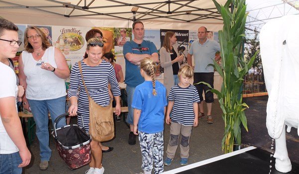 ID Agro präsentierte den Stall der Zukunft auf Düsser Bauernmarkt 