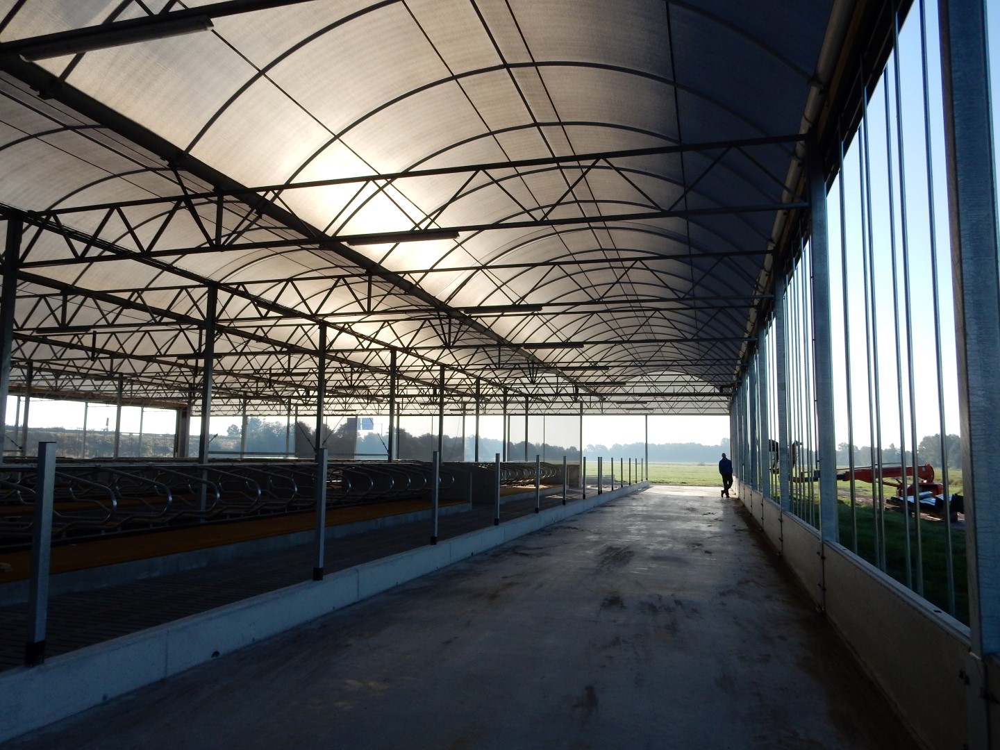 Erste Serrestall Deutschlands in Ost Friesland