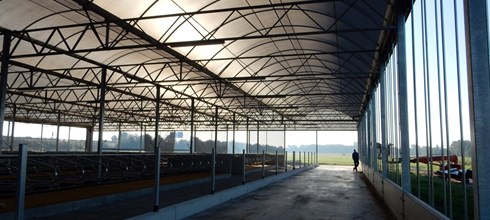 Erste Serrestall Deutschlands in Ost Friesland