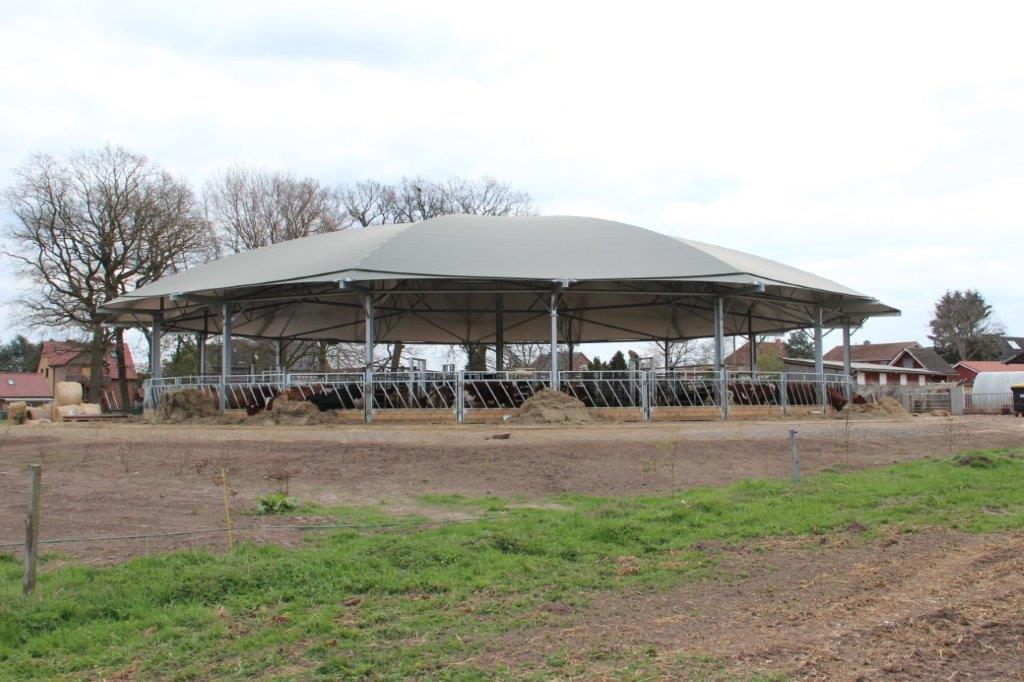 Roundhouse für Biobetrieb in Niedersachsen